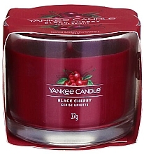 Ароматична свічка в склянці міні - Yankee Black Cherry Candle — фото N1