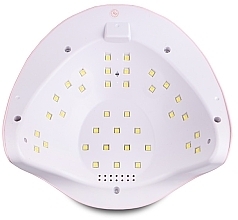 Лампа для маникюра 54W UV/LED, розовая - Sun X — фото N4