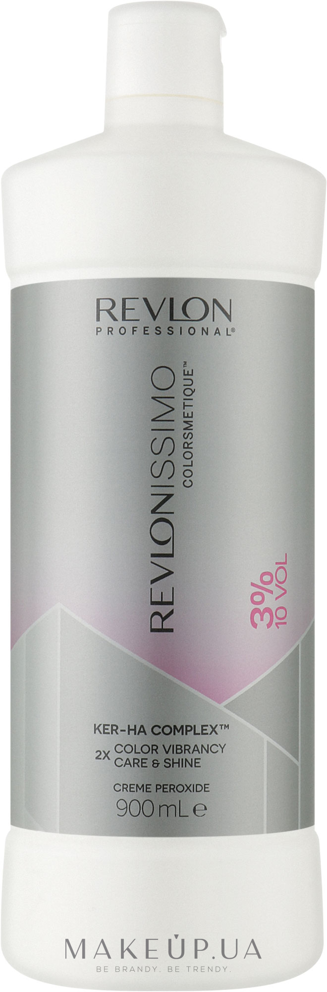 Кремовий окислювач - Revlon Professional Revlonissimo Colorsmetique Cream Peroxide Ker-Ha Complex 3% 10 Vol. — фото 900ml