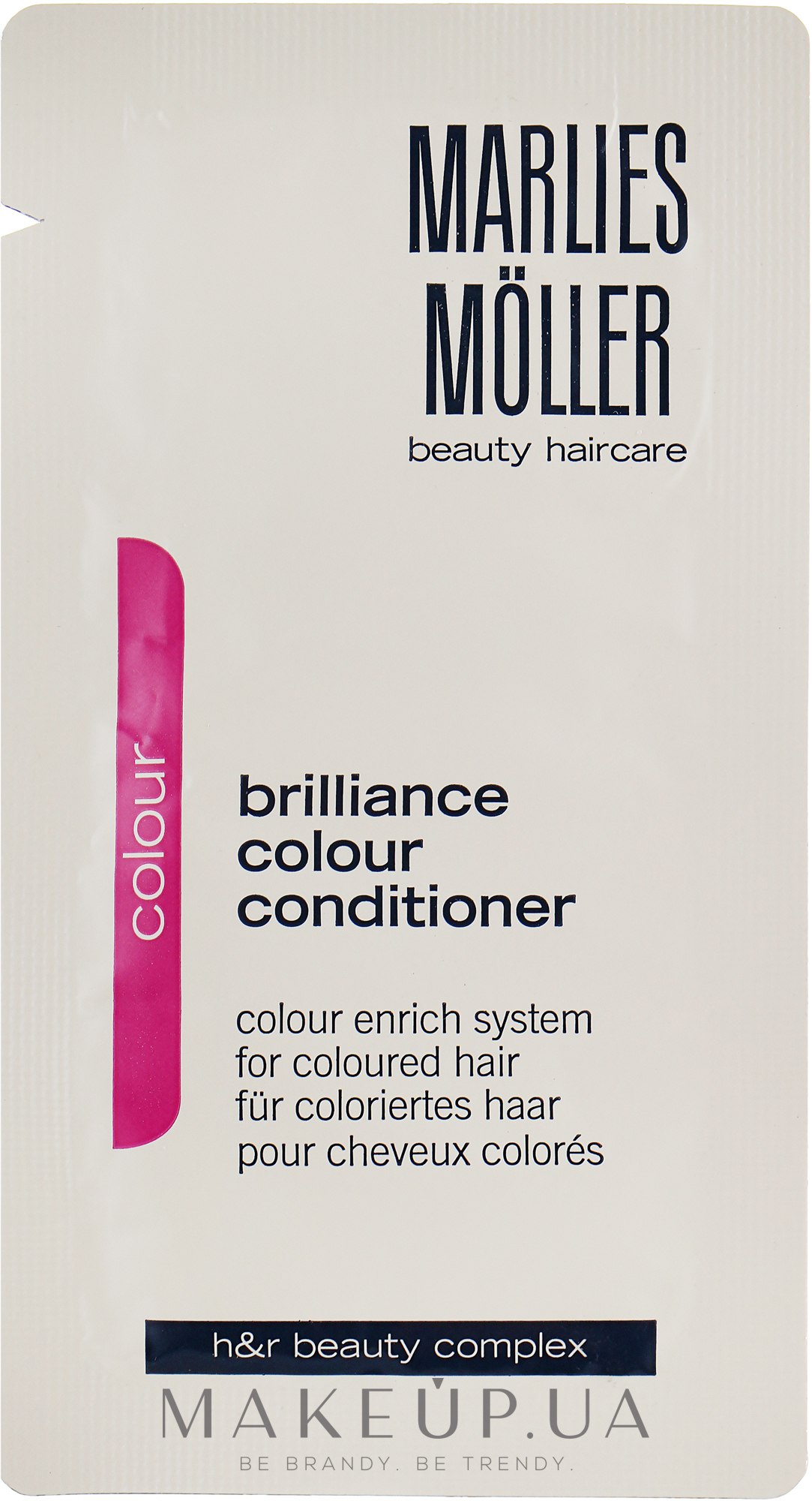 Кондиціонер для фарбованого волосся - Marlies Moller Brilliance Colour Conditioner (пробник) — фото 7ml