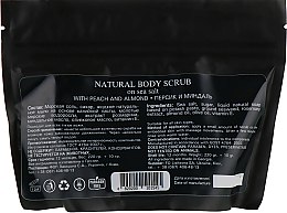 Натуральный солевой скраб для тела "Персик и миндаль" - Enjoy & Joy Enjoy Eco Peach and Almond Body Scrub — фото N2