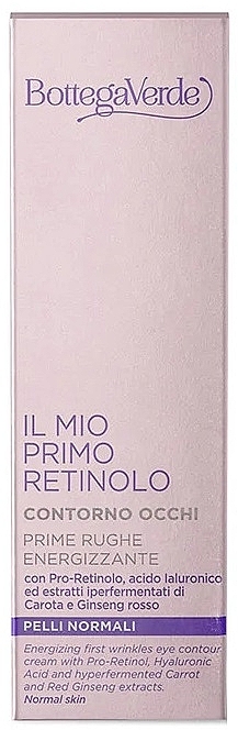 Крем для контуру очей із ретинолом - Bottega Verde Il Mio Primo Retinolo First Wrinkles Eye Contour Cream — фото N2