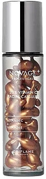 Капсули для обличчя з вітаміном С 20% - Oriflame Novage+ Proceuticals Facial Capsules — фото N1