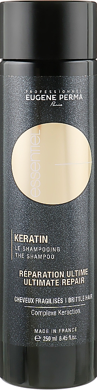 Зміцнюючий шампунь для волосся - Eugene Perma Essentiel Keratin Shampoo — фото N1