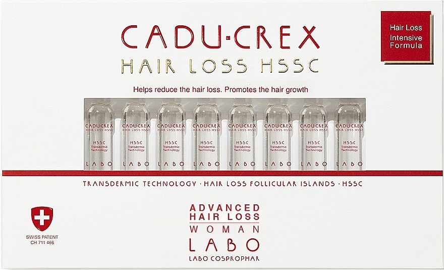 Средство против существенного выпадения волос у женщин - Labo Cadu-Crex Treatment for Advanced Hair Loss HSSC — фото N1