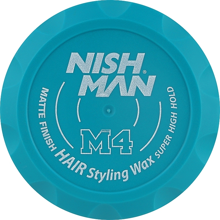 Матовый воск для стилизации волос - Nishman Matte Finish Super High Hold Wax M4 — фото N1