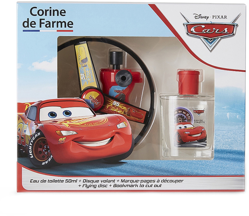 Corine de Farme Cars - Набір (edt/50ml + toy) — фото N2