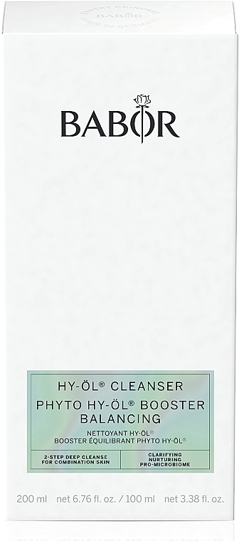 Набір - Babor Cleanser & Phyto HY-ÖL Booster Balancing Set (oil/200ml + cleanser/100ml) — фото N1