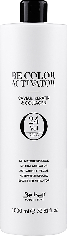 Окисник 7,2% - Be Hair Be Color Activator with Caviar Keratin and Collagen — фото N2