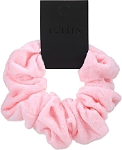 Парфумерія, косметика Резинка оксамитова для волосся, рожева XL - Lolita Accessories