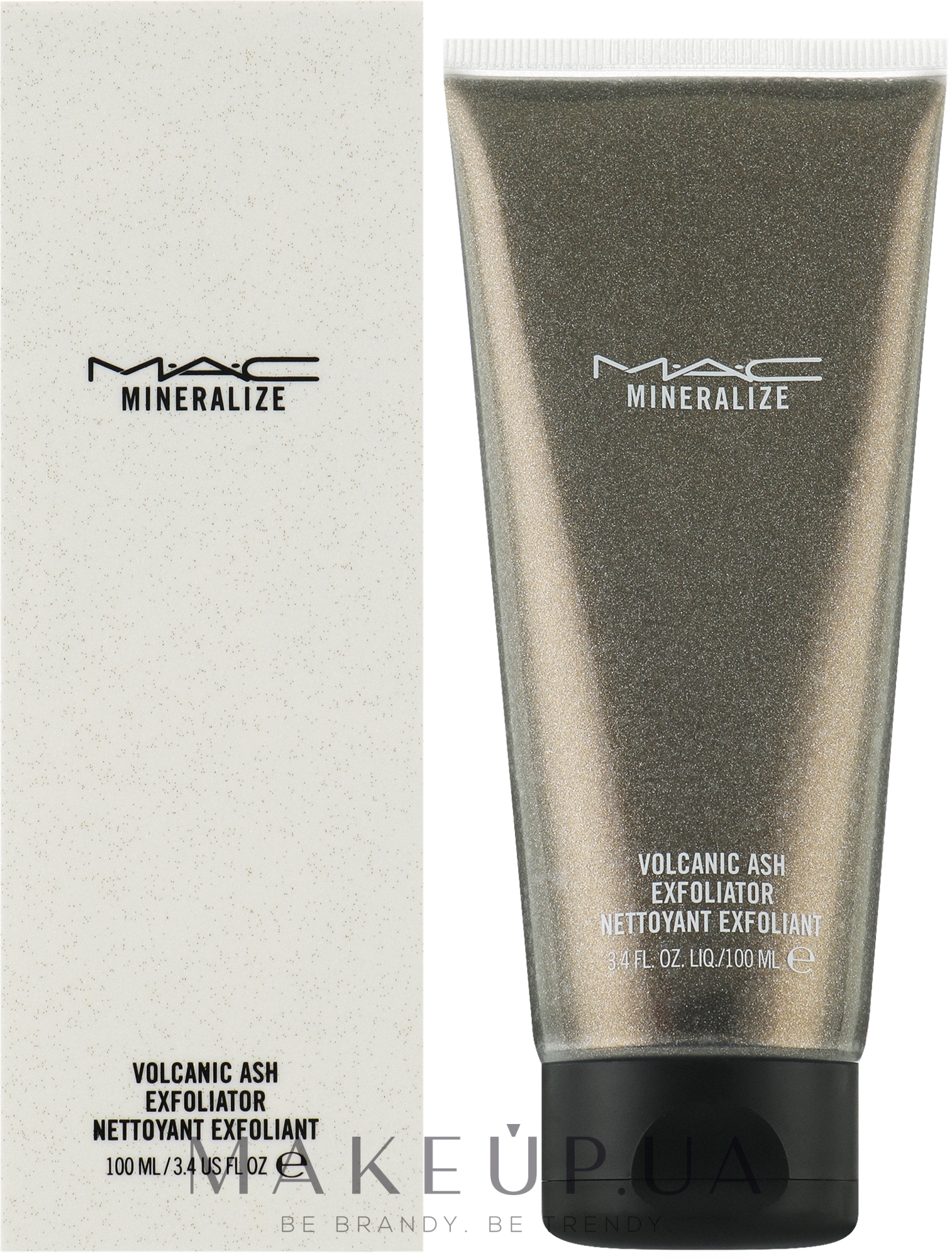 Скраб для лица на основе вулканической золы - M.A.C Mineralize Volcanic Ash Exfoliator — фото 100ml