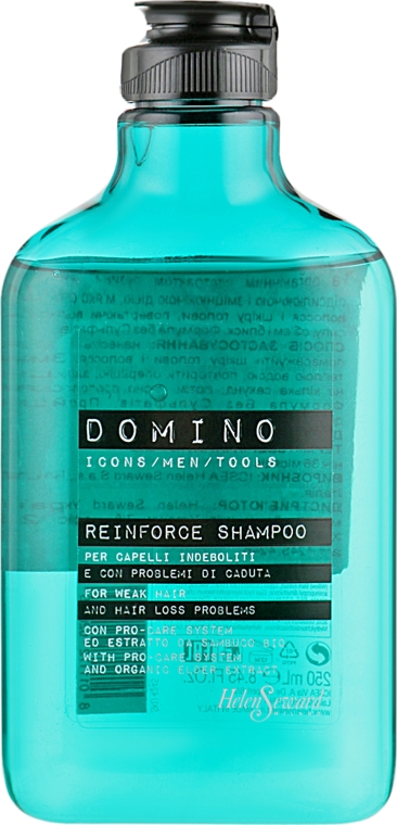 Укрепляющий шампунь с органическим экстрактом бузины - Helen Seward Domino Care Reinforce Shampoo — фото N1