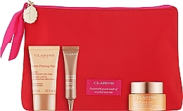 Набор - Clarins Extra-Firming (cr/50ml + cr/15ml + ser/10ml + bag) — фото N2