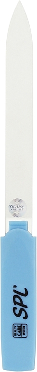 Пилочка хрустальная в пластиковом чехле 94-1352, 135 мм, васильковая - SPL — фото N1