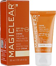 Парфумерія, косметика Сонцезахисний тонувальний крем - MagiClear Sun Cream