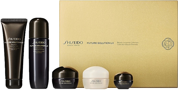 Набор, 5 продуктов - Shiseido Future Solution LX Beauty Longevity Collection — фото N1