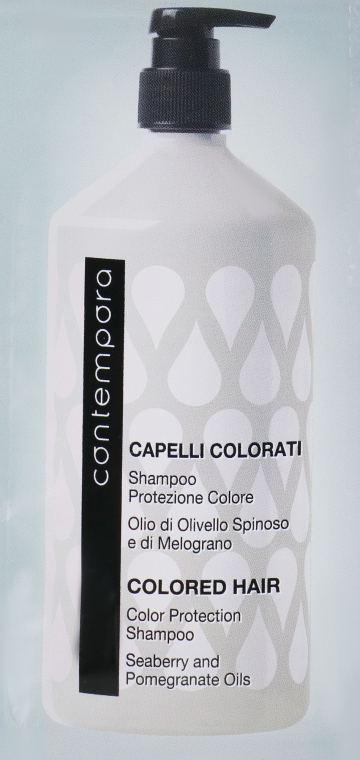 Шампунь для збереження кольору - Barex Italiana Contempora Colored Hair Shampoo (пробник) — фото N1
