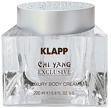 Духи, Парфюмерия, косметика Крем-люкс для тела "Эффект мерцания" - Klapp Chi Yang Luxury Body Cream Sparkling Effect