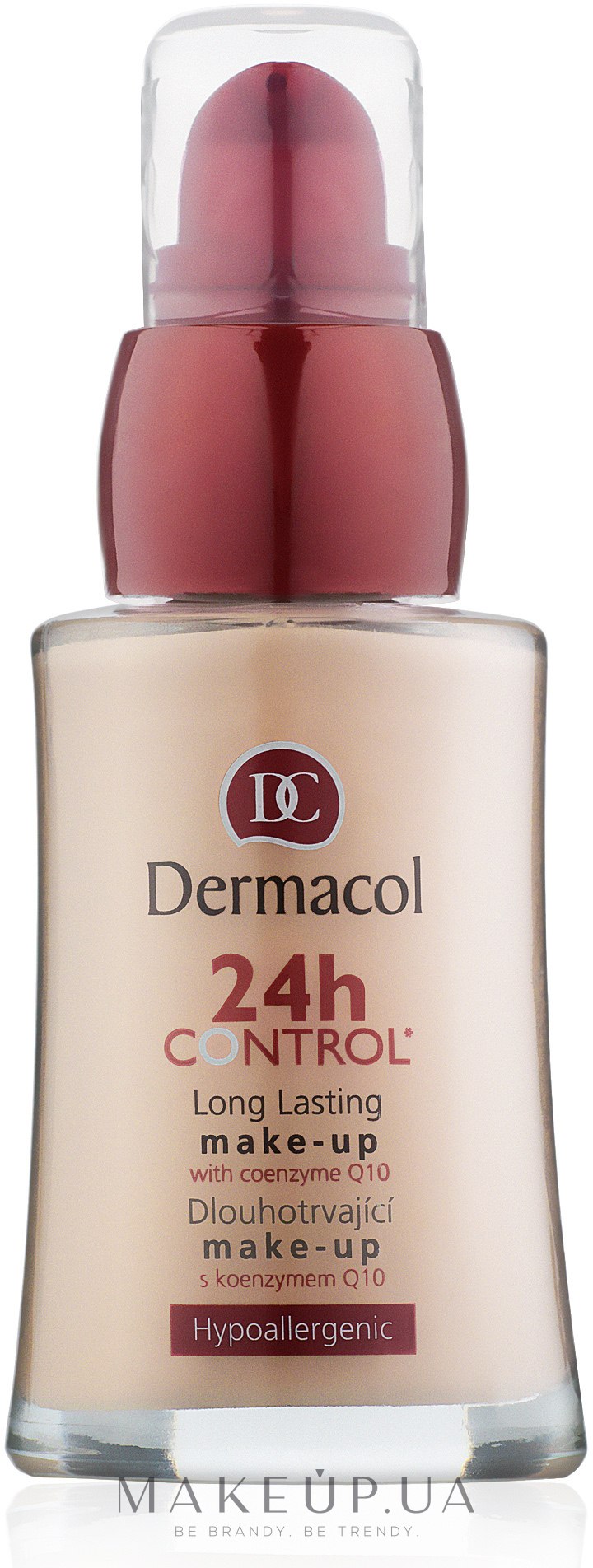 Тональний крем з коензимом Q10 - Dermacol 24h Control Make-Up — фото 00
