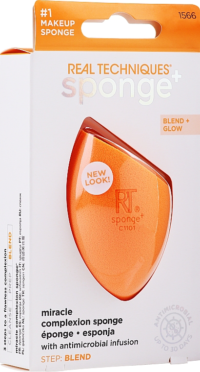 Спонж для макіяжу - Real Techniques Miracle Complexion Sponge — фото N2