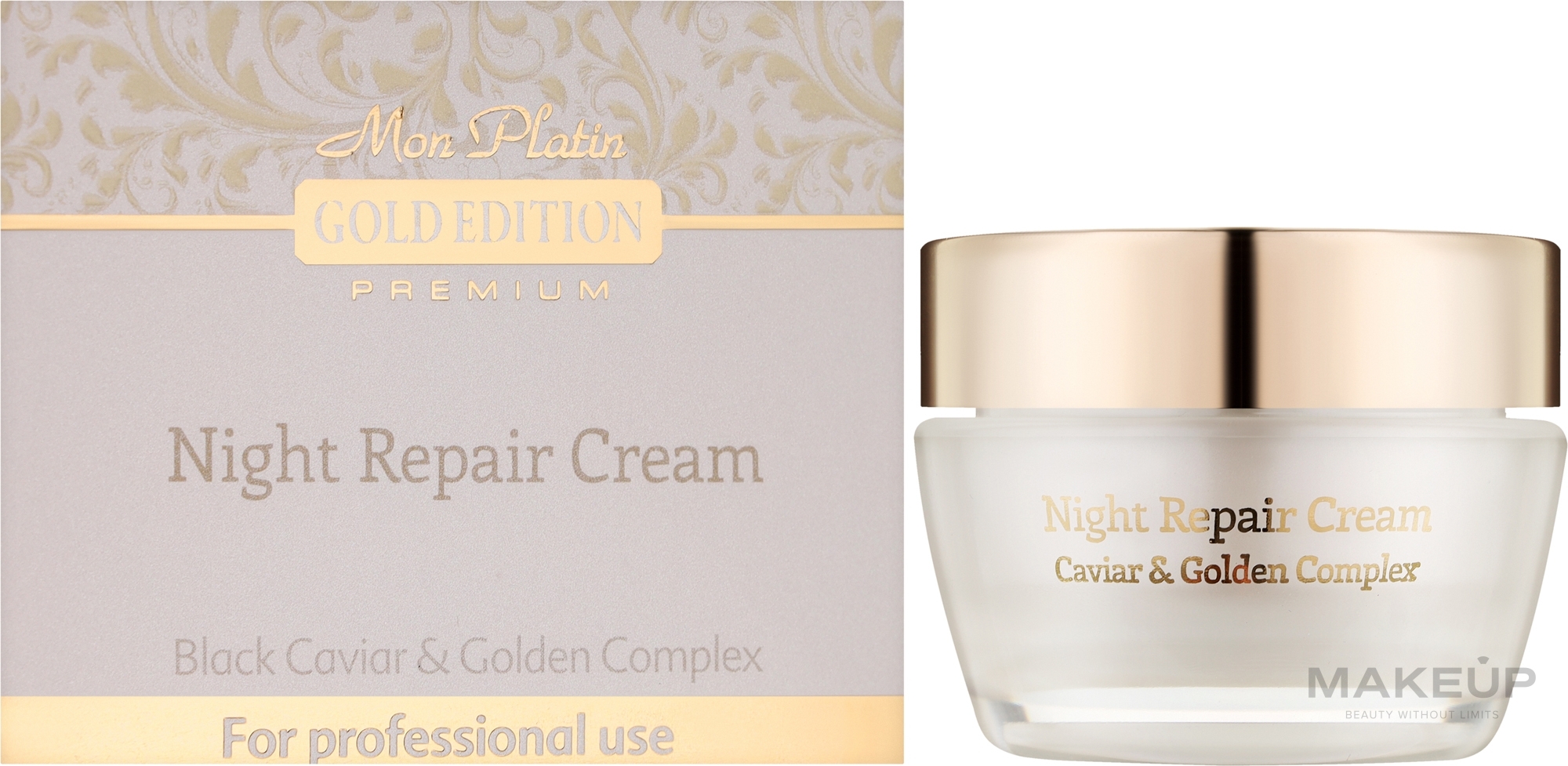 Восстанавливающий ночной крем - Mon Platin DSM Gold Edition Premium Night Repair Cream — фото 50ml