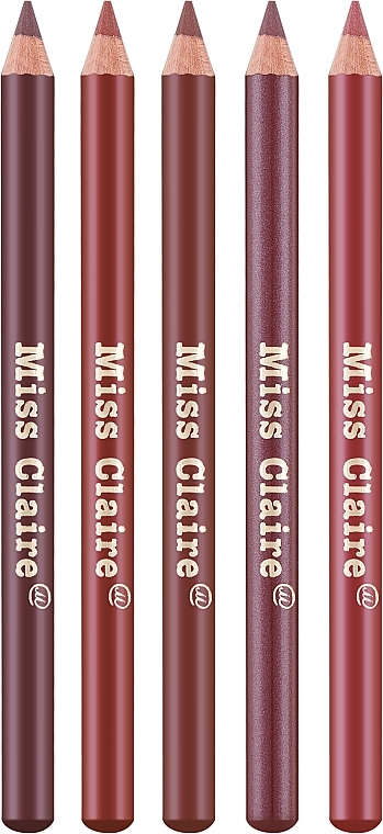 Набір олівців для губ - Miss Claire MC Profine MC2 (lip/liner/5х1.4g) — фото N2