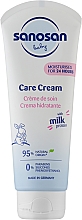 Парфумерія, косметика Дитячий зволожувальний крем - Sanosan Baby Care Cream Moisturises For 24 Hours
