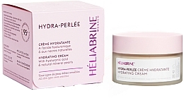 Зволожувальний крем для обличчя з гіалуроновою кислотою - Heliabrine Hydra-Perlee Hydrating Cream — фото N1