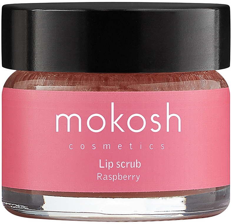 Скраб для губ "Малина" - Mokosh Cosmetics Lip Scrub Raspberry — фото N1