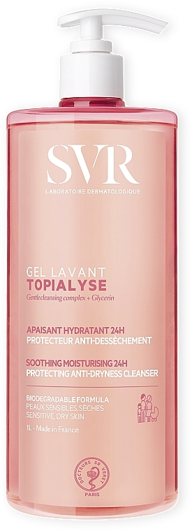 Гель для лица и тела - SVR Topialyse Gel Lavant — фото N4