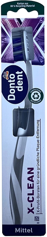 Зубна щітка "Х-чищення" - Dontodent X-Clean