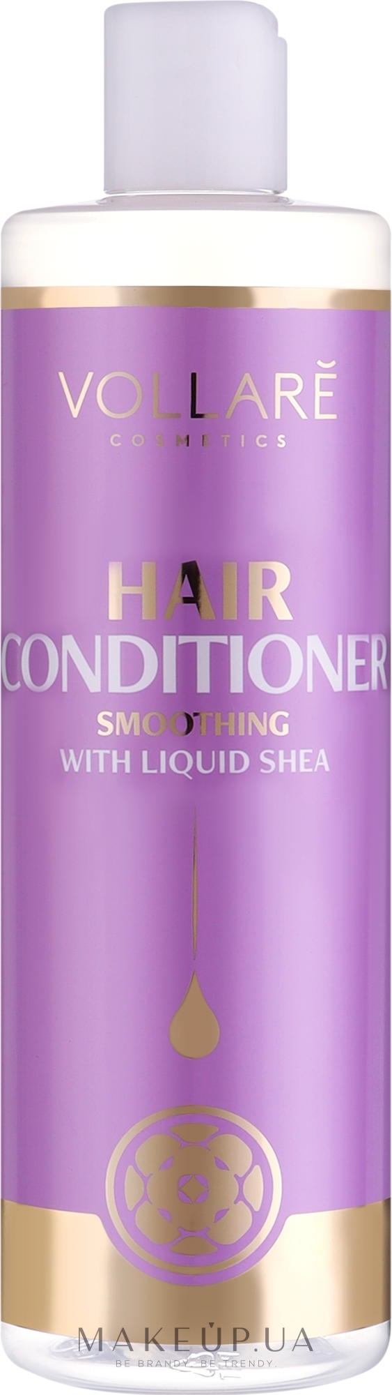 Разглаживающий кондиционер для волос - Vollare Cosmetics Hair Conditioner Smoothing With Liquid Shea — фото 400ml