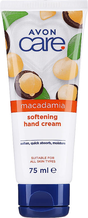 Смягчающий крем для рук с маслом макадамии - Avon Care Macadamia Softening Hand Cream — фото N1