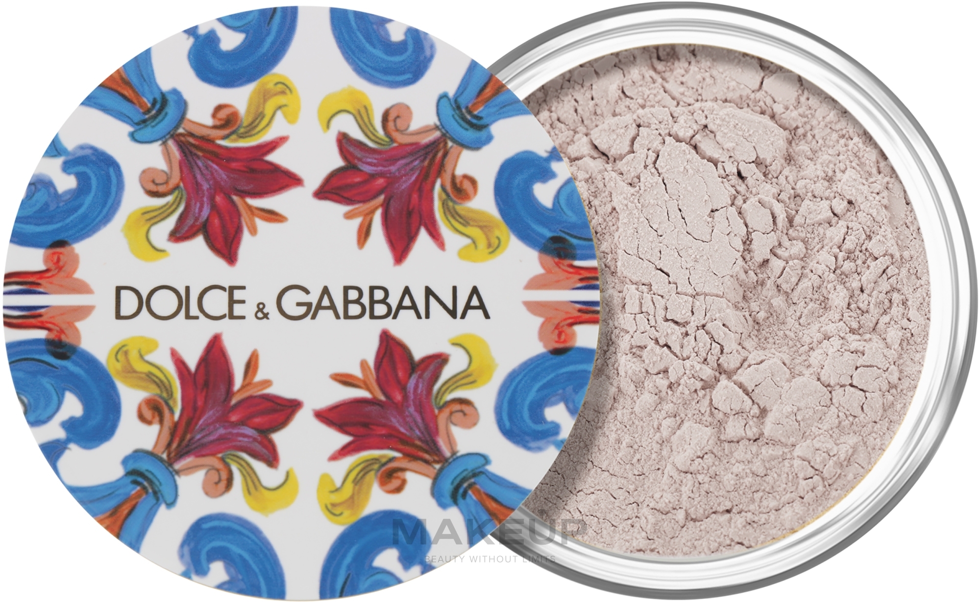 Розсипчаста пудра для обличчя - Dolce & Gabbana Solar Glow Translucent Loose Setting Powder — фото 1 - Crystal