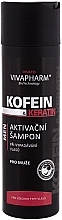 Мужской шампунь для волос - Vivaco ivaPharm Keratin & Caffeine Shampoo — фото N1