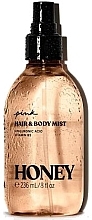 Спрей для тела и волос "Мед" - Victoria`s Secret Pink Honey Hair & Body Mist — фото N1