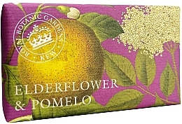 Мыло "Бузина и помело" - The English Soap Company Kew Gardens Elderflower and Pomelo Soap — фото N1