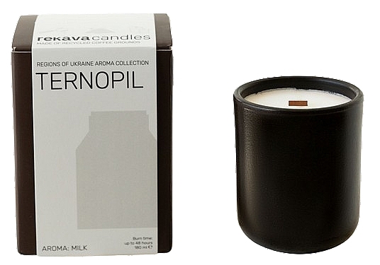 Декоративная аромасвеча "Тернополь" - Rekava Candles  — фото N1