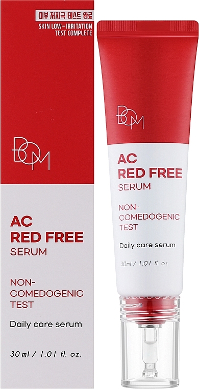 Сыворотка для лица с коллоидной серой и салициловой кислотой - Beauty Of Majesty AC Red Free Serum — фото N2