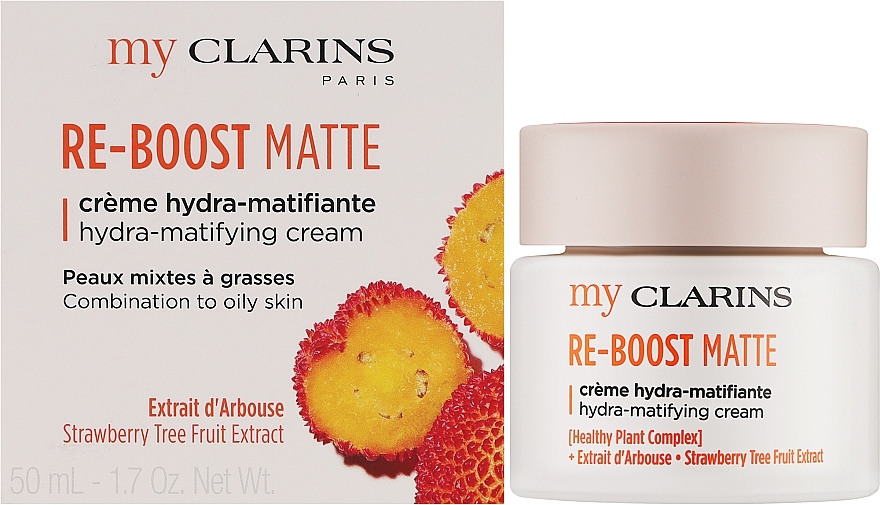 Крем для обличчя - Clarins My Clarins Re-Boost Matte Hydra-Matifuing Cream — фото N2