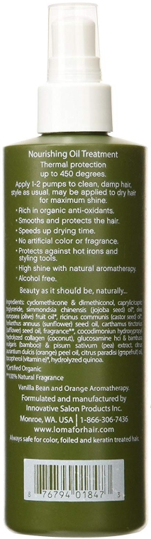 Питательное масло для волос - Loma Nourishing Oil Treatment — фото N4