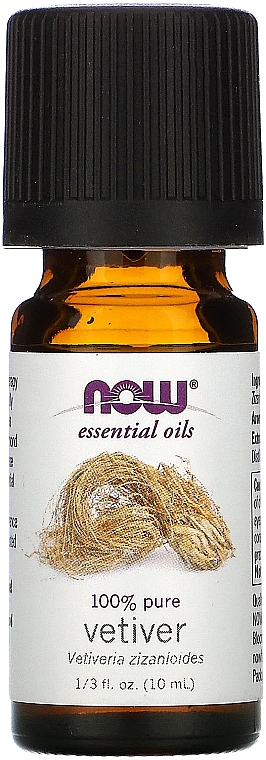 Эфирное масло ветивера - Now Foods Essential Oils 100% Pure Vetiver — фото N1