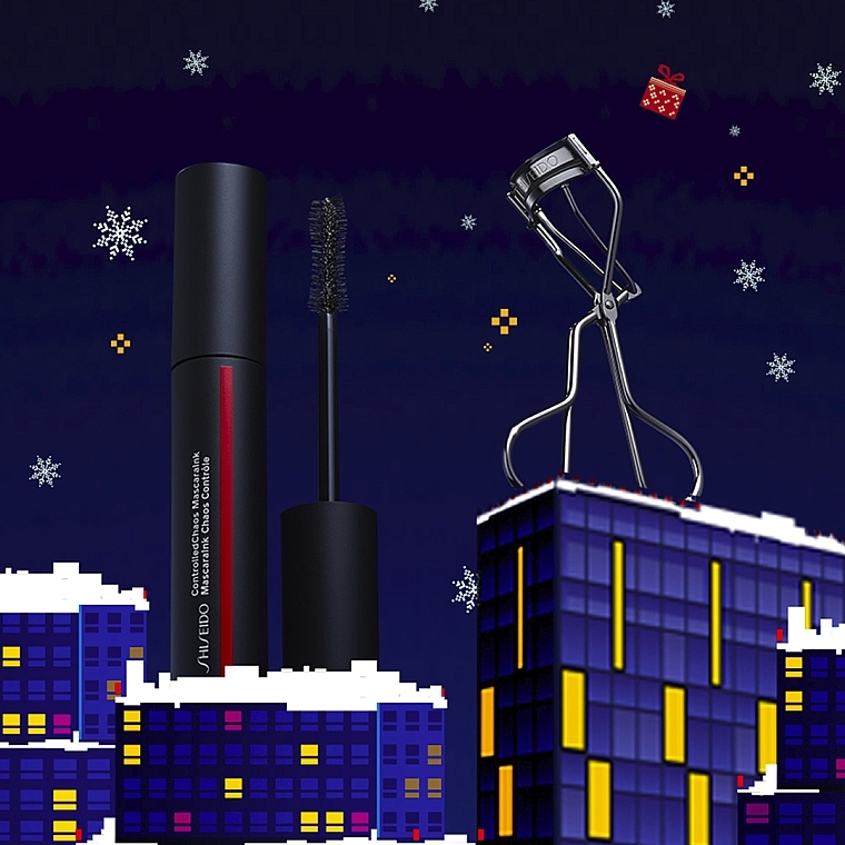 Набор - Shiseido Shiseido Controlledchaos Mascara Holiday Kit (makeup/remover/30 ml + mascara/11.5 ml) — фото N4