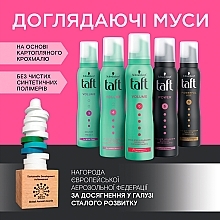 УЦЕНКА Пена-мусс для волос "Объем", мегафиксация 5 - Taft True Volume 5 Mousse * — фото N2