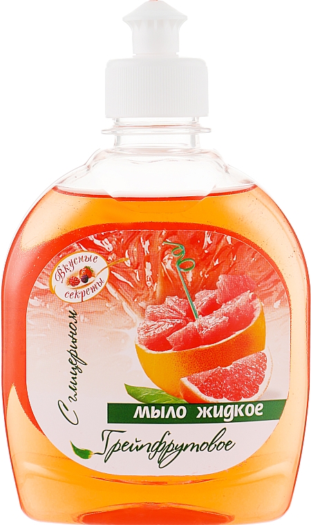 Гель-мыло грейпфрут с глицерином - Вкусные Секреты — фото N2