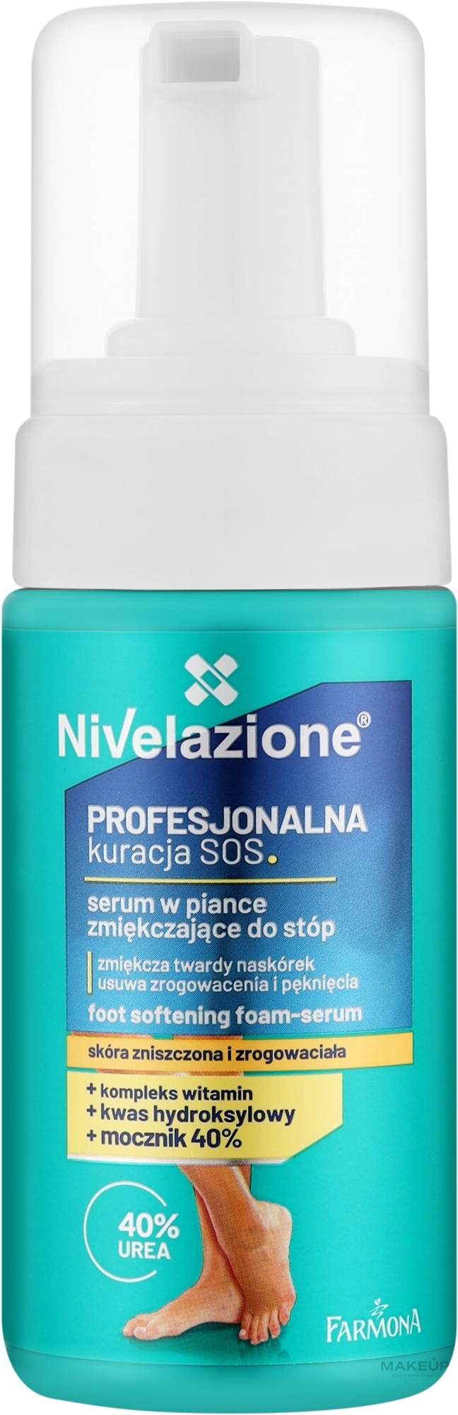 Пом'якшувальна пінка-сироватка для ніг - Farmona Nivelazione Softening Feet Foam Serum — фото 75ml