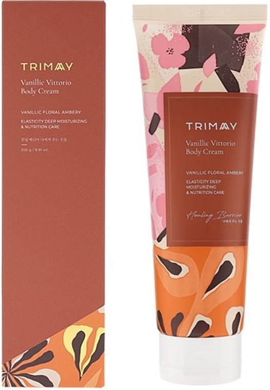 Парфумований крем для тіла - Trimay Healing Barrier Vanillic Vittorio Body Cream — фото N2