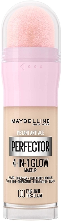 УЦЕНКА Тональная основа 4 в 1 с эффектом сияния - Maybelline New York Instant Perfector Glow * — фото N1