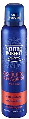 Дезодорант-спрей для мужчин, без спирта - Neutro Roberts Deodorant — фото N1