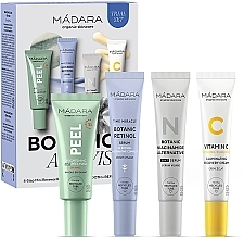 Духи, Парфюмерия, косметика Набор - Madara Cosmetics Botanic Activist 4-Step Mini Renewal Routine Set (f/ser/mini/15mlx2 + f/mask/mini/17ml + f/cr/mini/15ml)